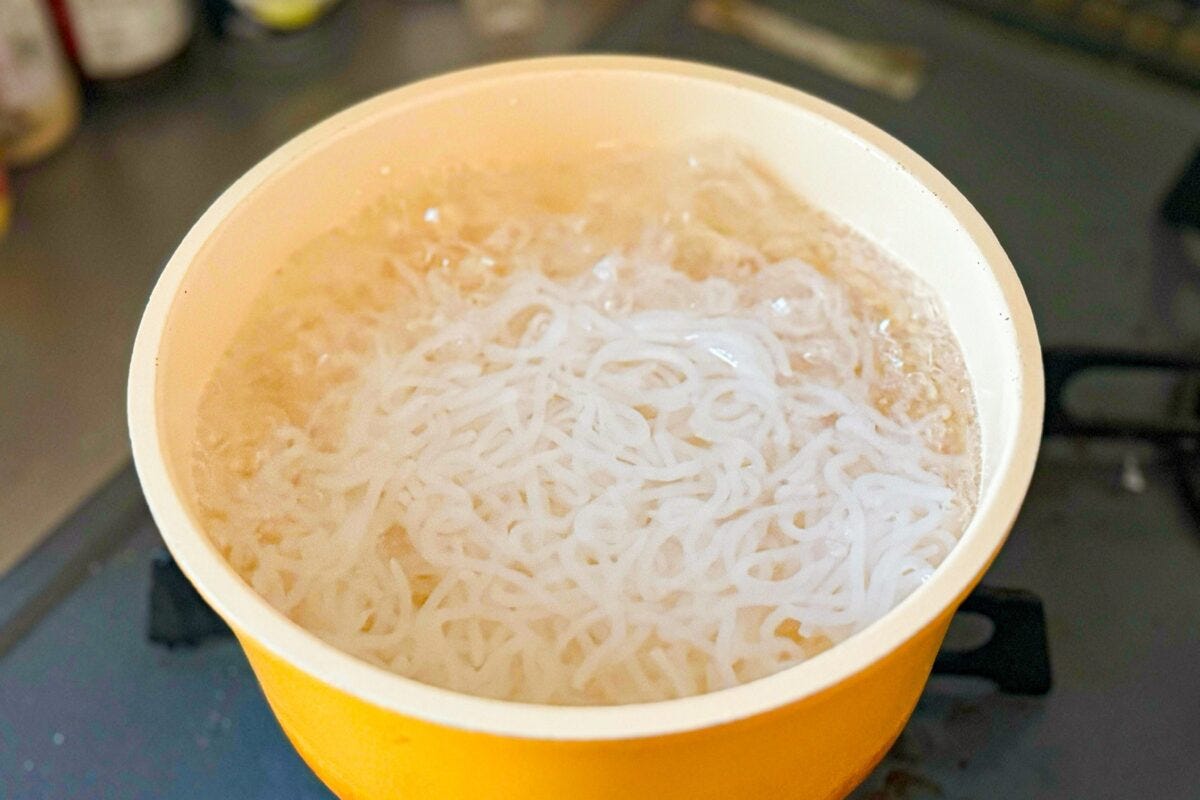 しらたきの生姜焼き