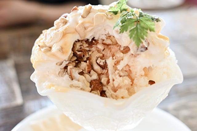 フォトジェニックなかき氷が人気♡