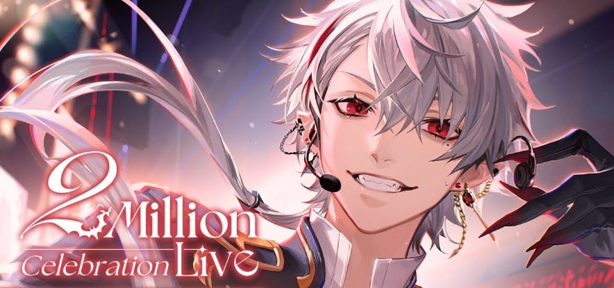 国内男性VTuber初！にじさんじ・葛葉、YouTubeチャンネル登録者数200万人突破