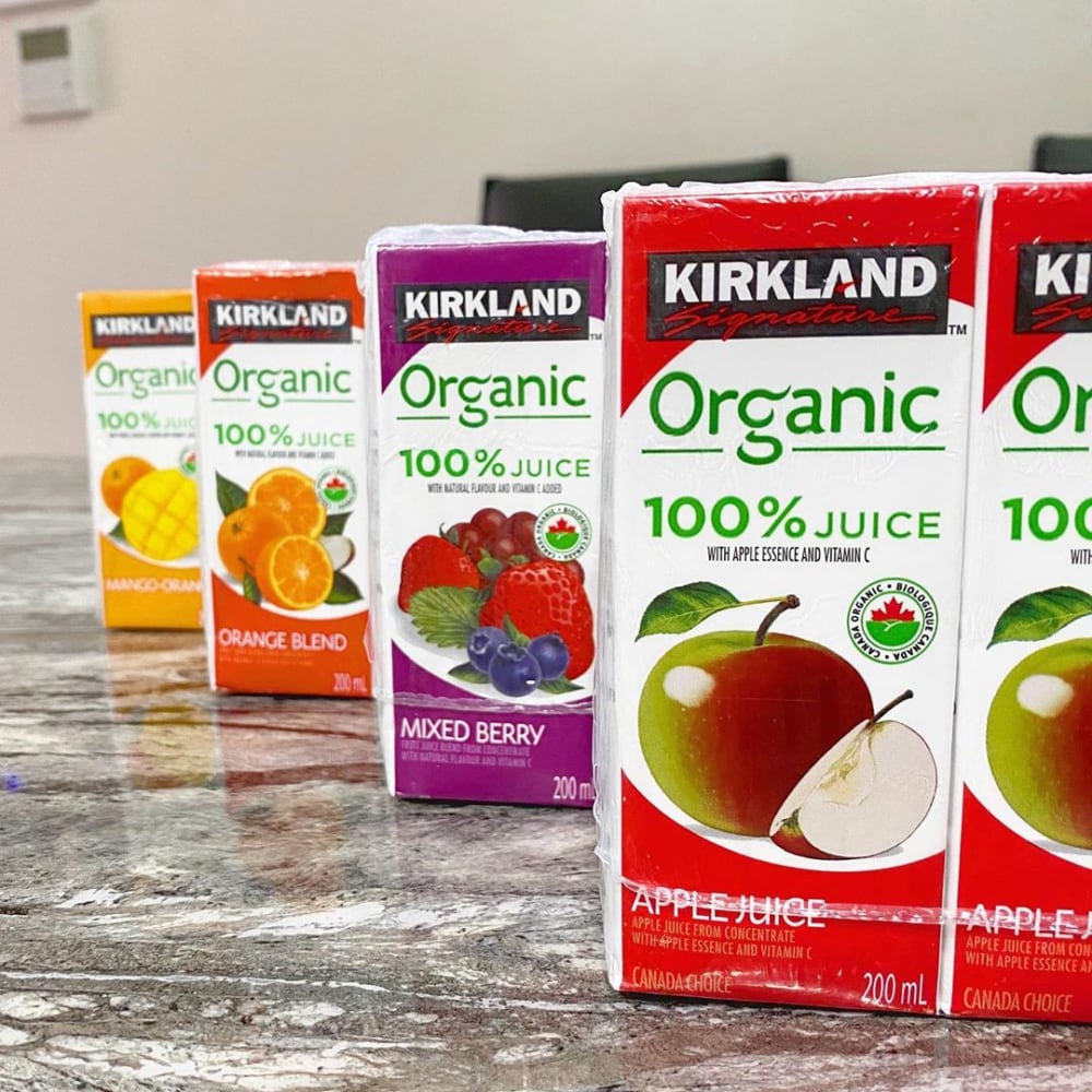 KirklandSignatureOrganic100％JuiceBox