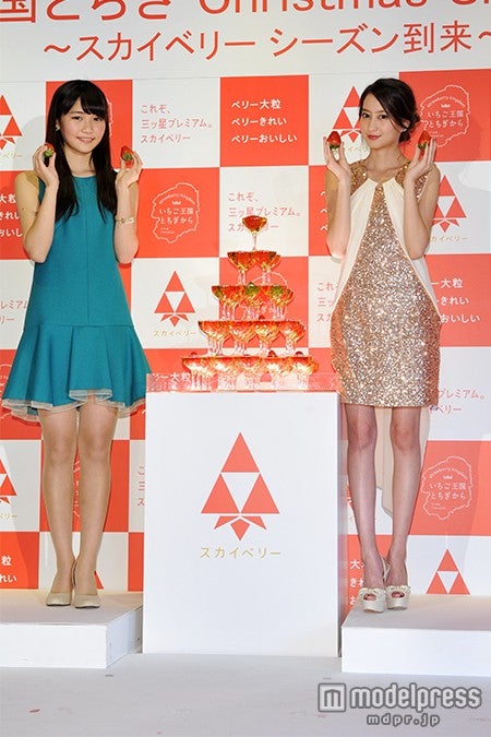 （左から）河北麻友子、筑井美佑輝