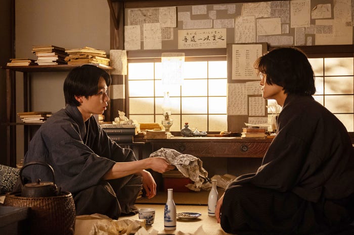 林裕太、佐野晶哉「風、薫る」第53話(C)NHK