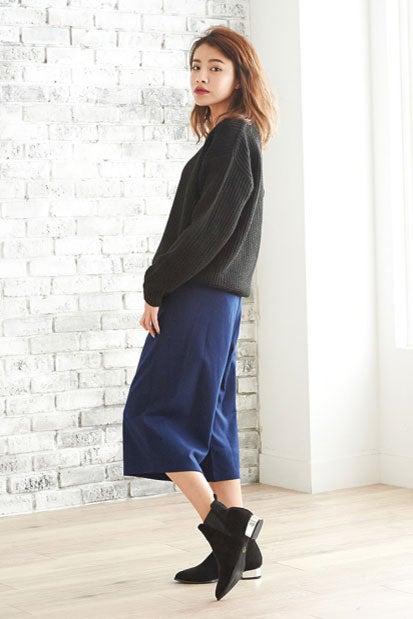 サイドゴアメタリックブーティ「Re:EDIT by GALSTAR」3,598円（税込）／画像提供：Re:EDIT by GALSTAR