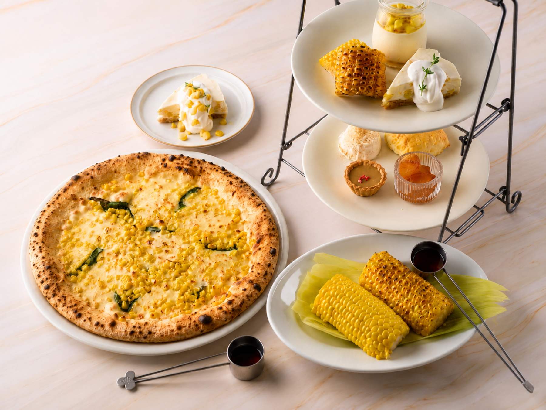 【大阪】メロンより甘いって本当!? 人気カフェの夏限定「とうもろこしスイーツ」が気になる♡
