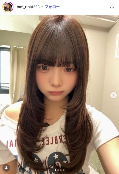 莉那Instagramより