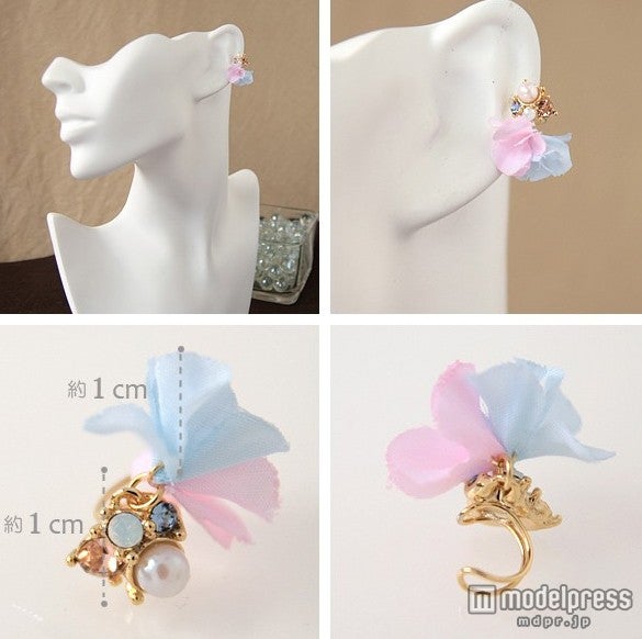 パール＆ビジューイヤーカフ「Bonaventure」1,080円（税込）