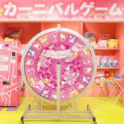 サンリオタウンのカーニバルゲームに限定デザインのルーレットが登場(C)2022 SANRIO CO.,LTD.TOKYO,JAPAN S/F・G 著作 株式会社サンリオ