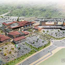 沖縄最大規模のショッピングモール4月開業 本格リゾート空間に約220の専門店が出店