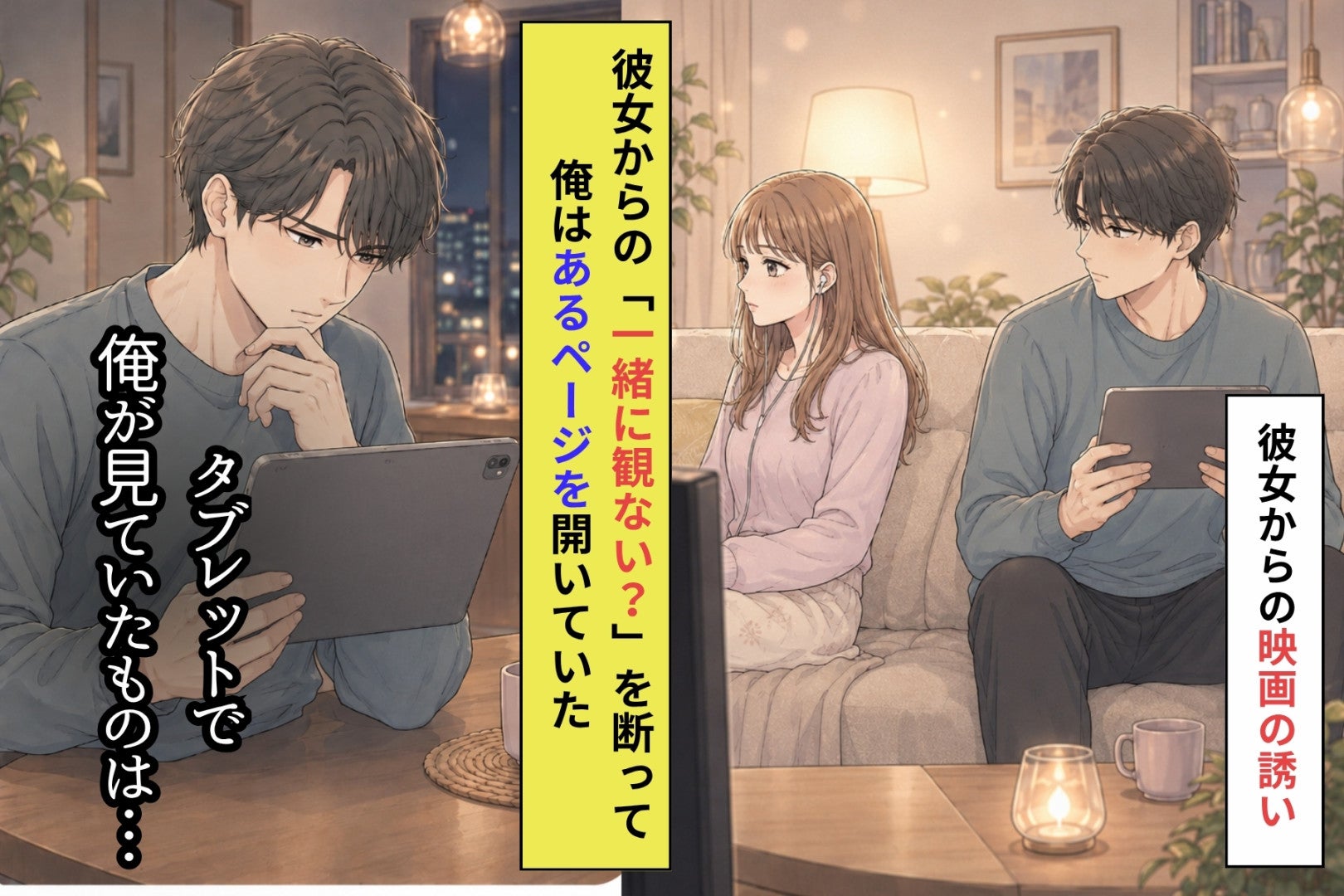 「一緒に観ない？」を何度も断った僕は、ひとりであのページを開いていた