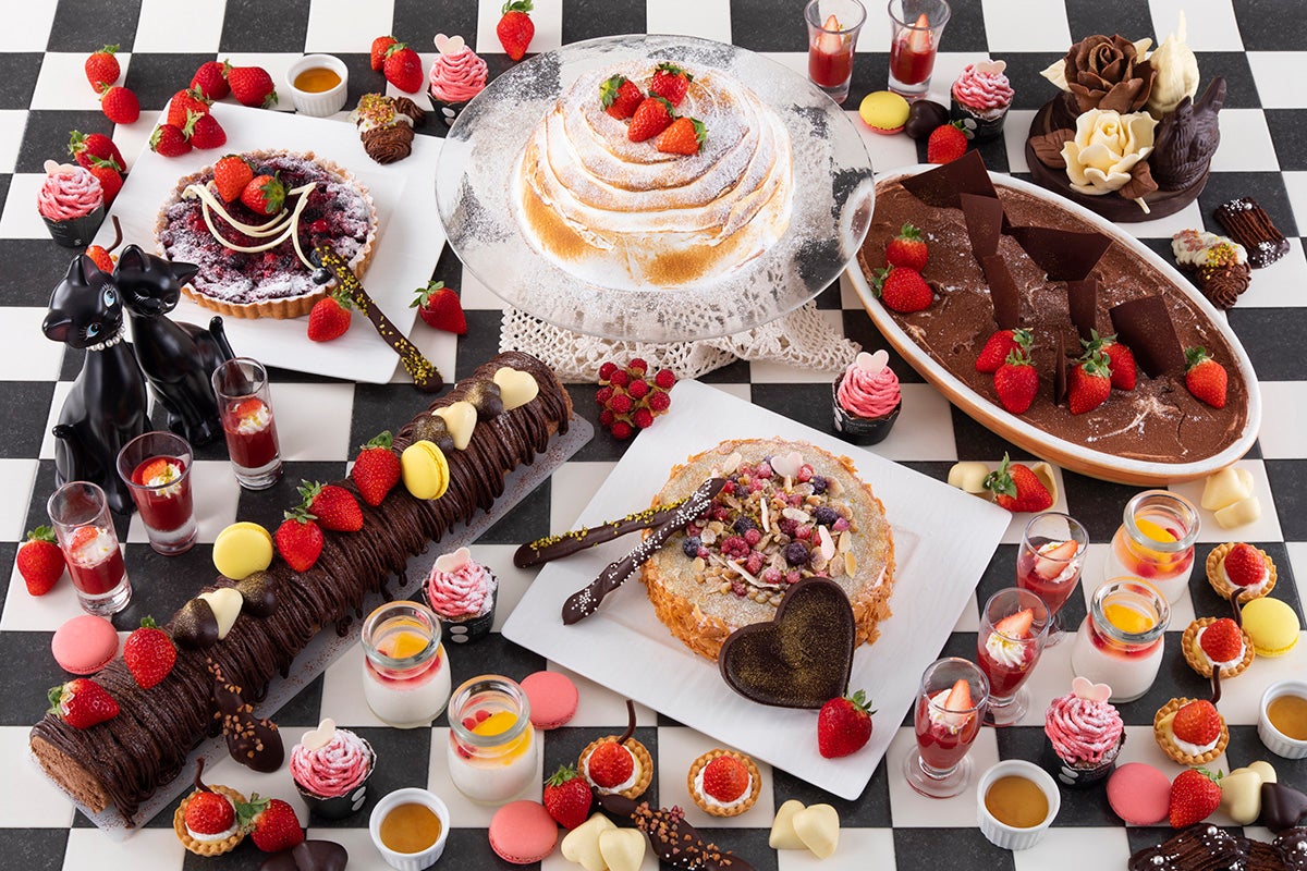 『Hearty Partyいちご×チョコ』／画像提供：琉球ホテルリゾート那覇