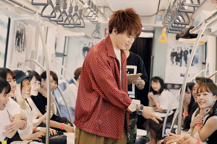 Da-iCE/ゆりかもめ イベント写真(カメラマンクレジット:椋尾 詩)協力:ゆりかもめ株式会社 (提供写真)