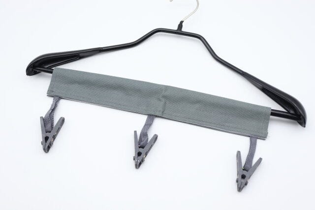 ハンガー取り付けピンチ 装着完了 ハンガー取り付けピンチ 装着完了