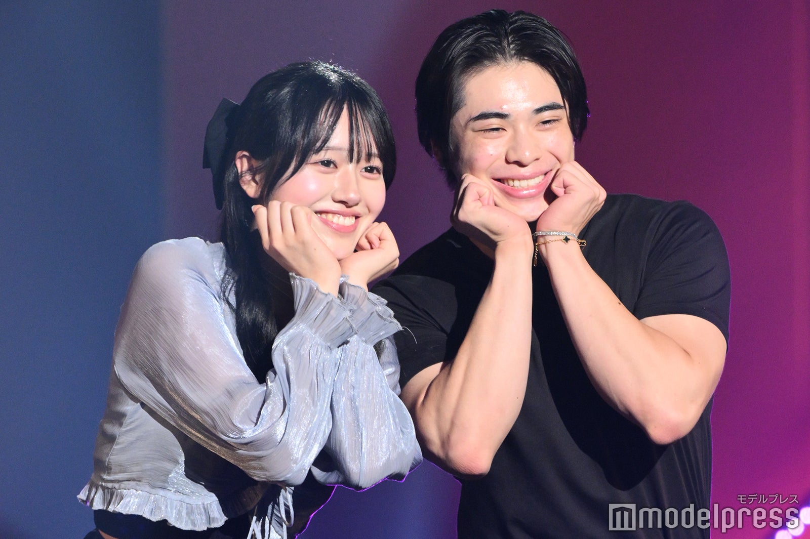 入江あんなさん、李論さん／ミスミスター東大コンテスト2025（C）モデルプレス