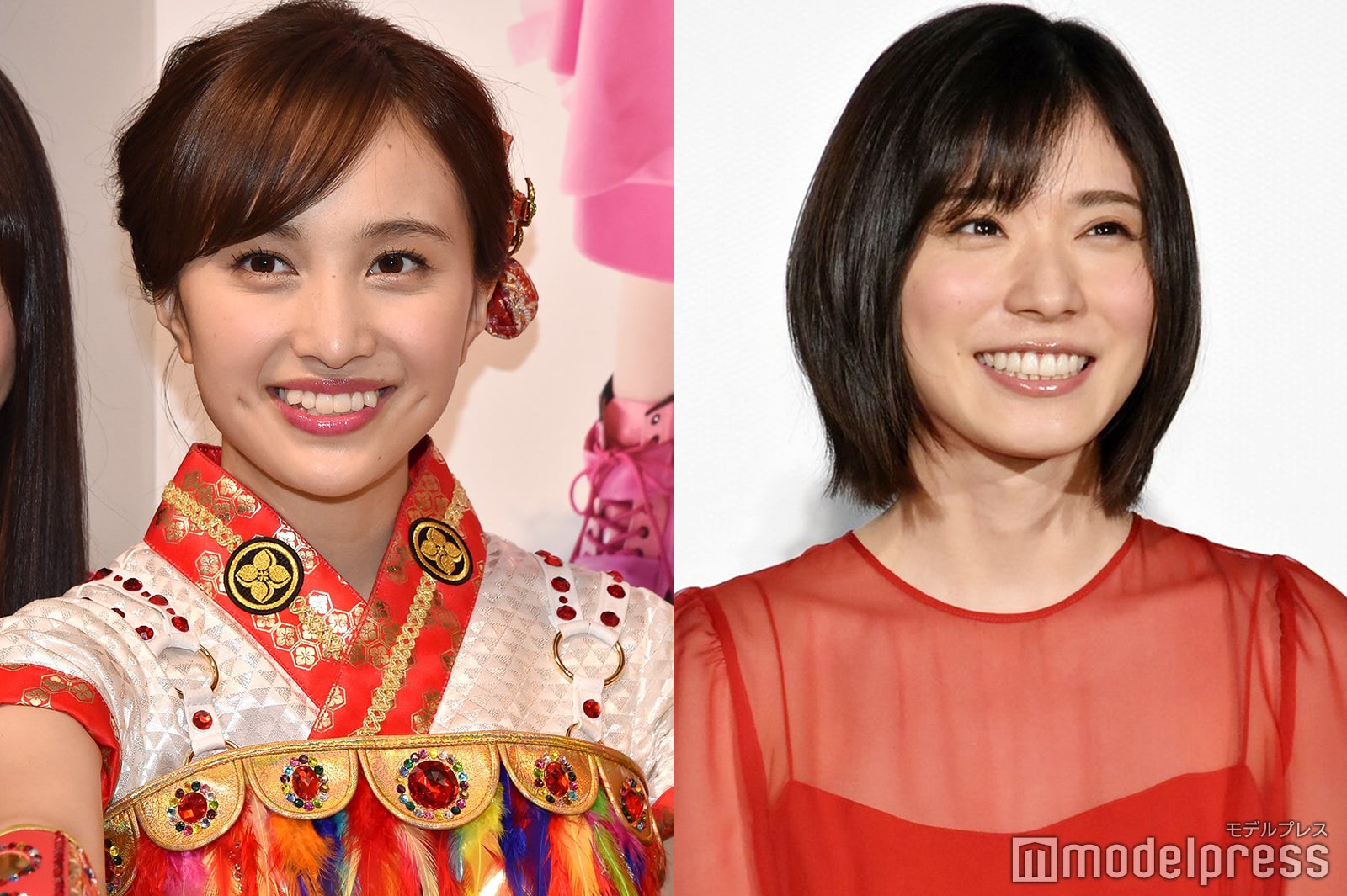 百田夏菜子、松岡茉優（C）モデルプレス