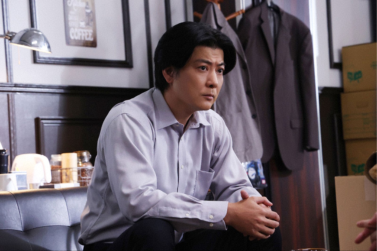 丸山智己「笑うマトリョーシカ」第10話より（C）TBS