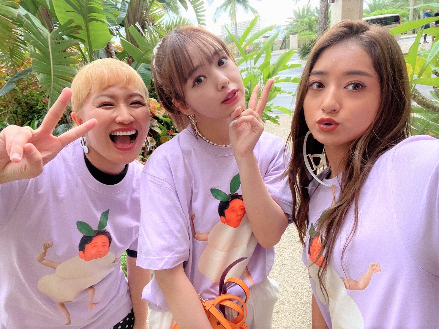 丸山桂里奈、藤田ニコル、みちょぱ （C）フジテレビ