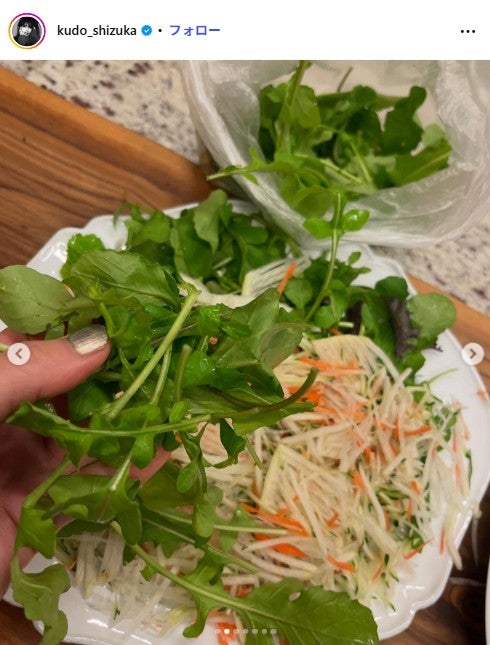 工藤静香 Instagramより