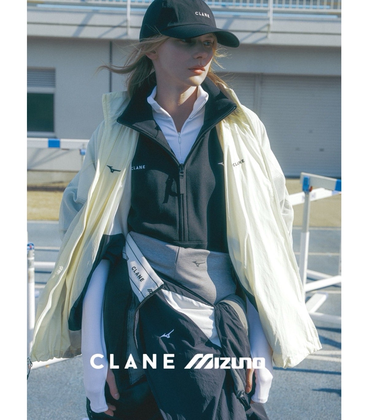 【CLANE × MIZUNO】 初コラボレーションアイテムの発売が決定！ トラックアイテムやアクティブウエア、アクセサリーまで全12アイテム