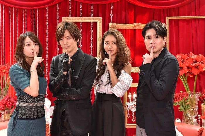 (左から)宇垣美里アナウンサー、DAIGO、池田美優、吉村崇(C)TBS