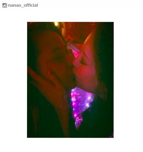 浦浜アリサ&菜々緒/菜々緒Instagramより