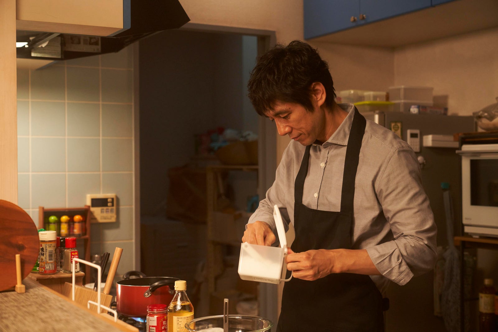 西島秀俊「きのう何食べた？ season2」第1話より（C）「きのう何食べた？ season2」製作委員会（C）よしながふみ／講談社