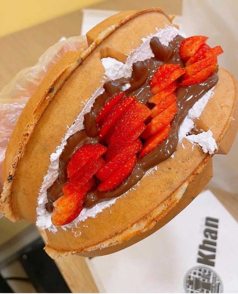 韓国発ワッフル専門店「ワッフルカーン」新大久保に誕生