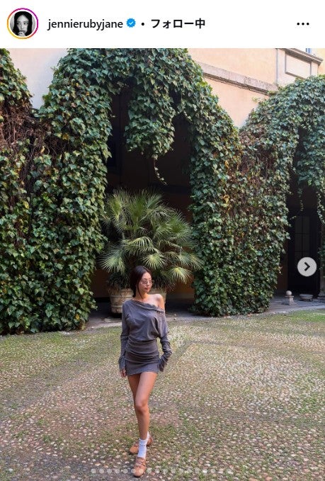 ジェニーInstagramより