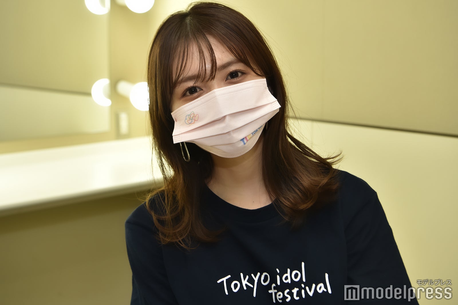 長濱ねる、TIFマスク姿（C）モデルプレス