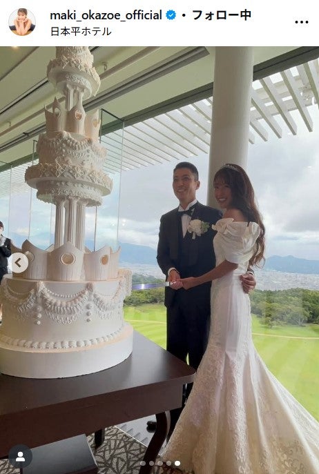 岡副麻希Instagramより