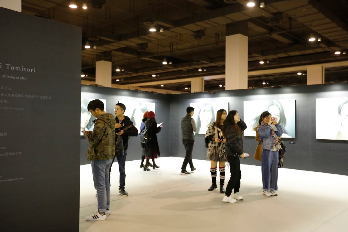 写真展『女優顔』（提供写真）