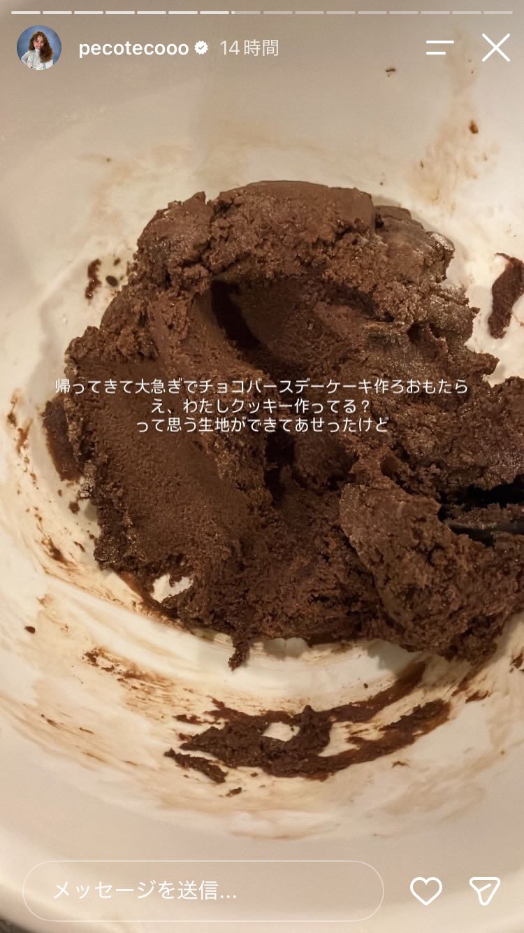 peco Instagramストーリーズより