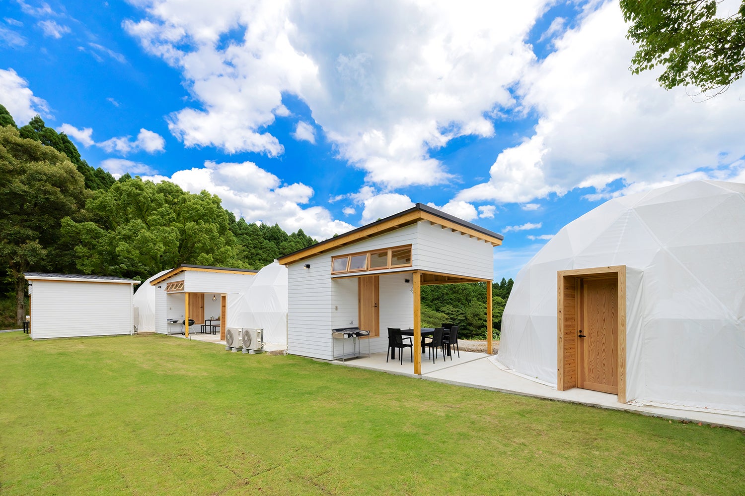 ほけだけグランピング～和泉の毬花～／提供画像