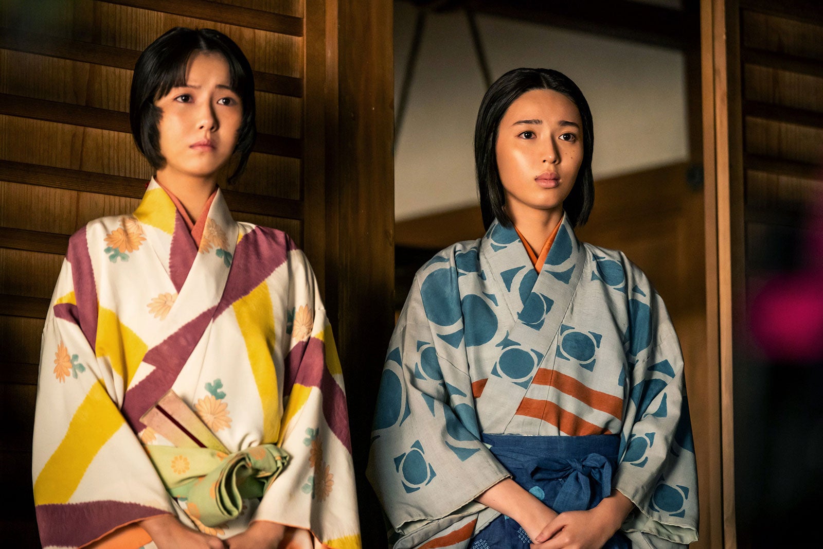 浜辺美波、白石聖「豊臣兄弟！」第6話（C）NHK