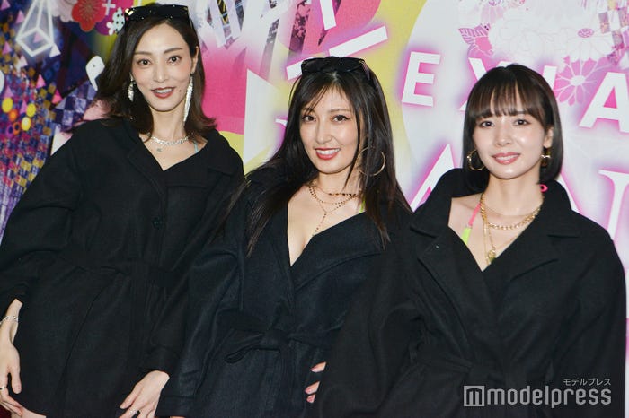 池田夏希、熊田曜子、岡田紗佳(C)モデルプレス