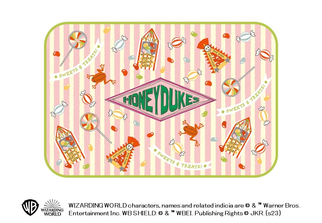 ハニーデュークスのデザインのかわいいオリジナルブランケット付き／提供画像