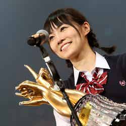 AKB48「第4回じゃんけん大会」で優勝した松井珠理奈（C）AKS