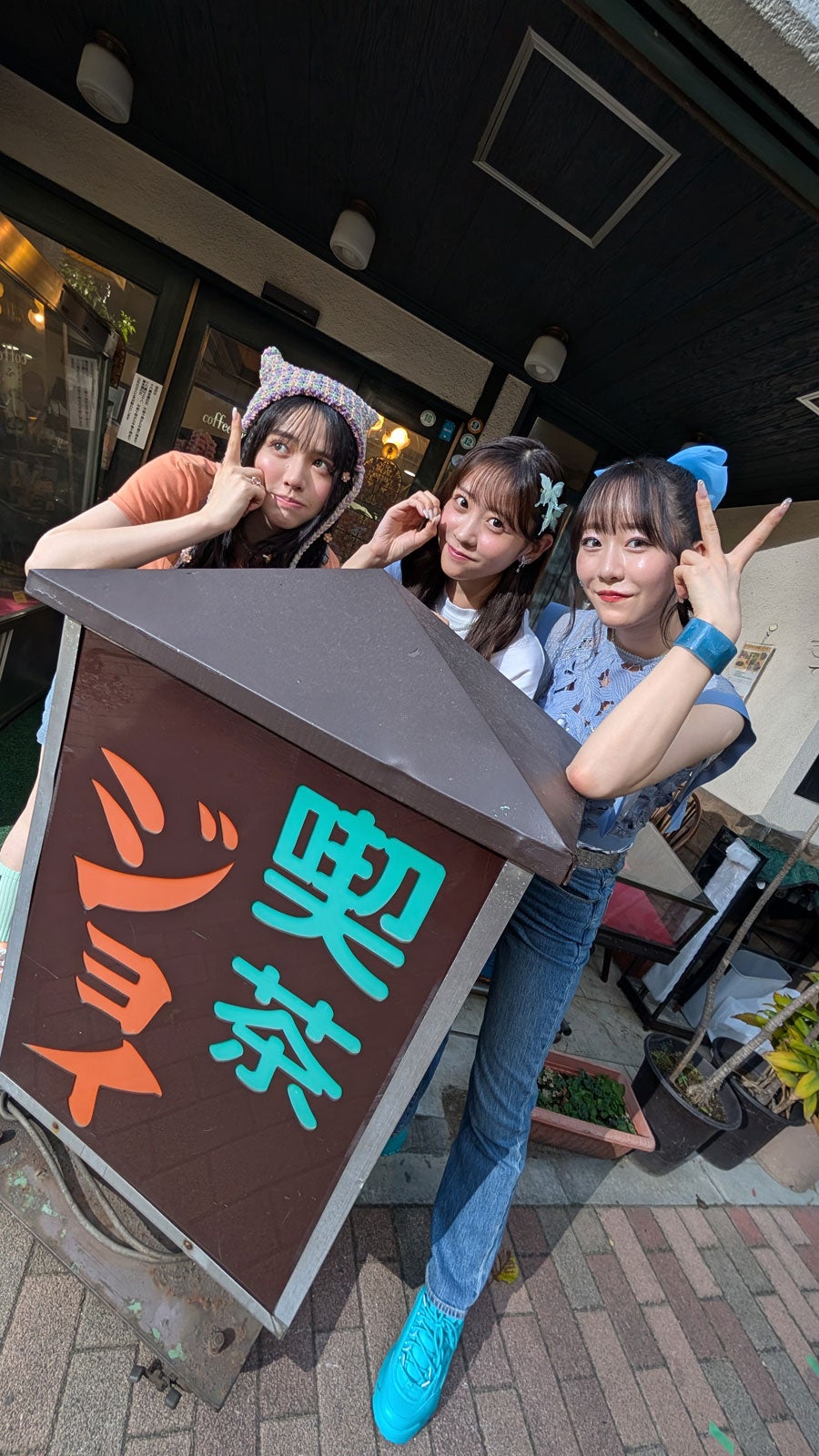 FRUITS ZIPPER 新WEBCM「公園」篇オフショット（提供写真）