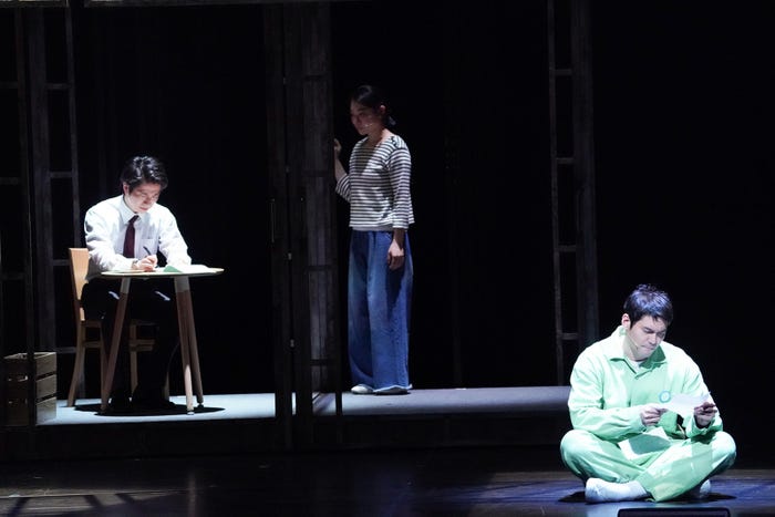 村井良大、三浦透子、spi/「ミュージカル『手紙』2022」より(C)田中亜紀