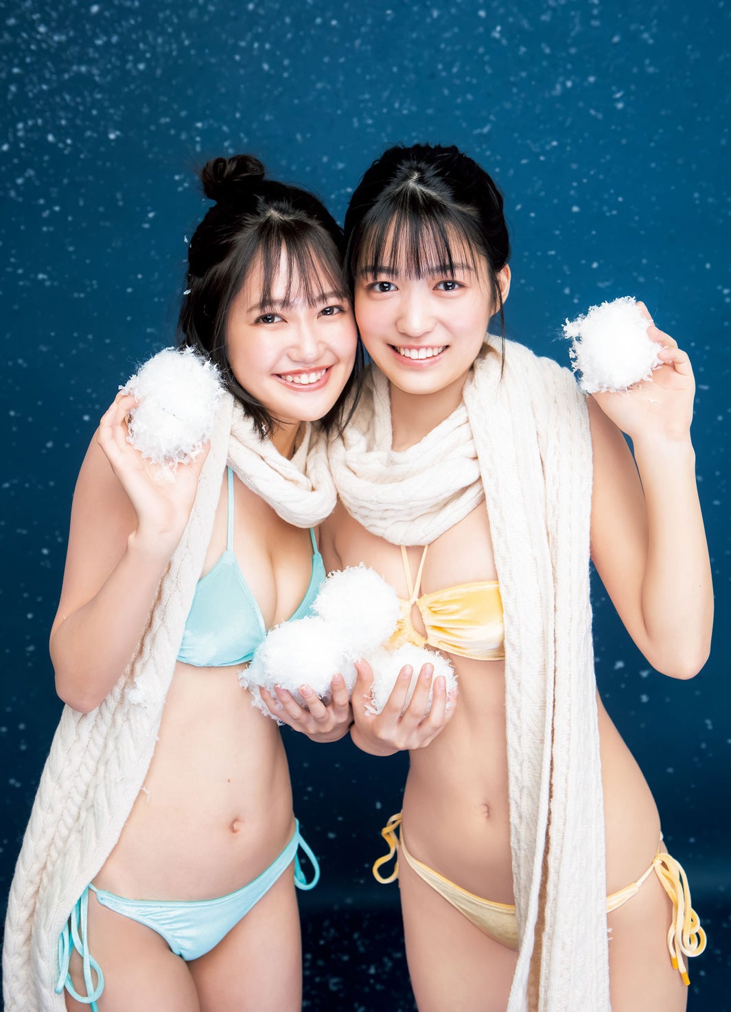 ギャルコン2021（井川なつ、赤間四季）（C）西村康／集英社