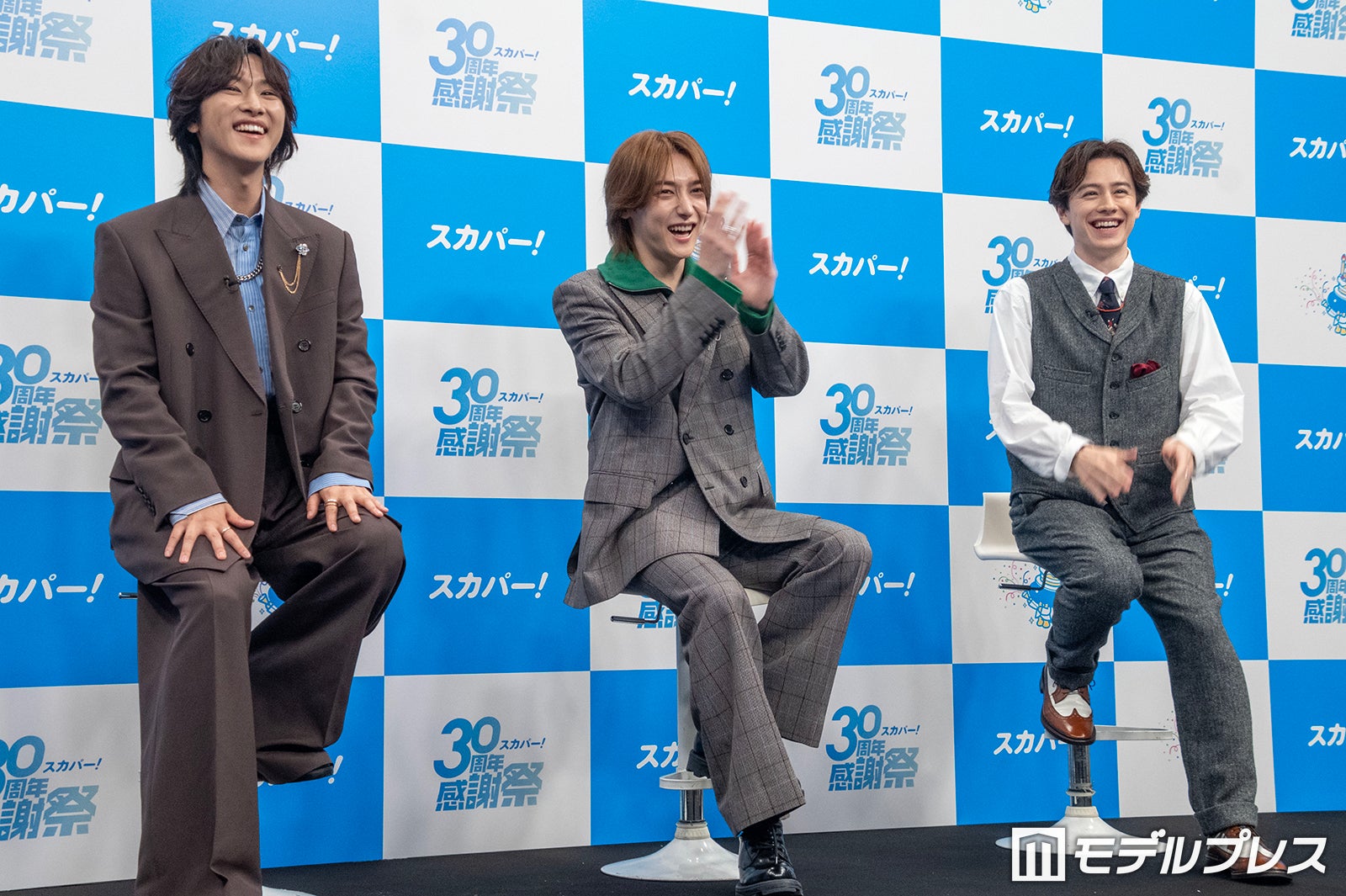 本多大夢、浜川路己、ウエンツ瑛士（C）モデルプレス