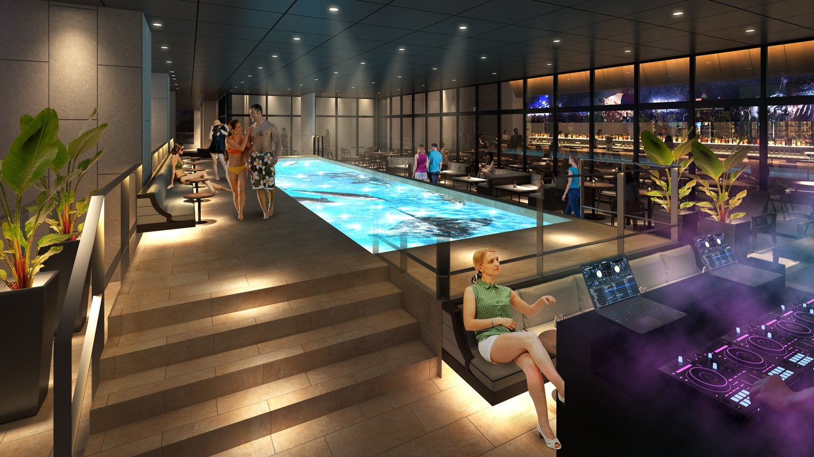 テラスプールイメージ（C）2022 Absolute Number Co.,Ltd