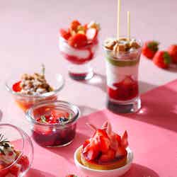 ストロベリー デザート ブッフェ/画像提供:マリオット・インターナショナル