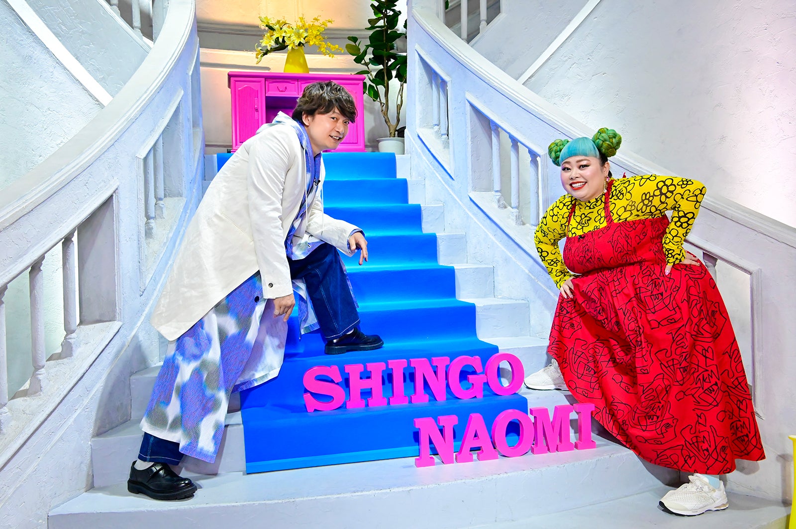 香取慎吾、渡辺直美 （C）読売テレビ