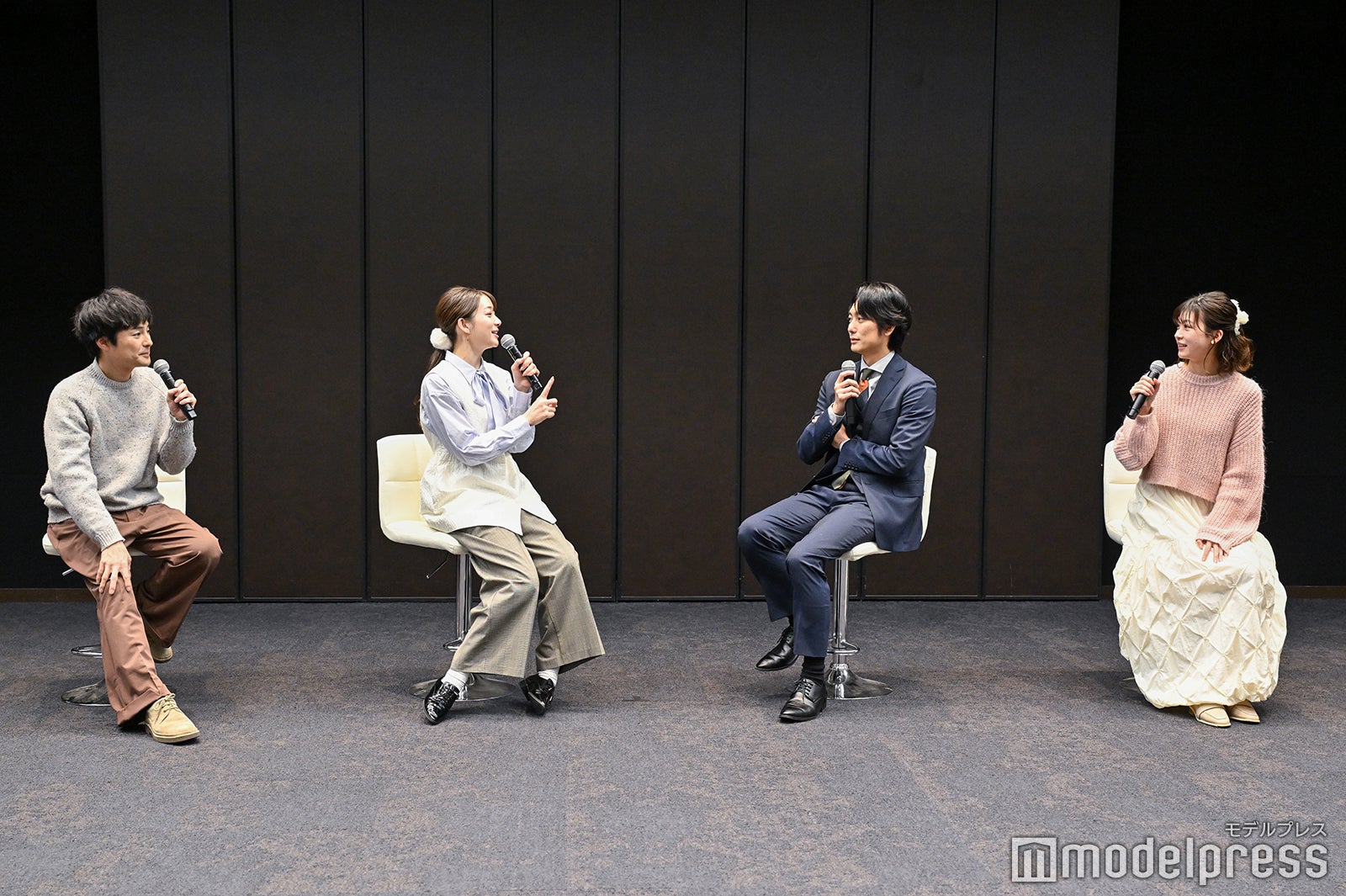 木村了、足立梨花、平岡祐太、中田青渚（C）モデルプレス