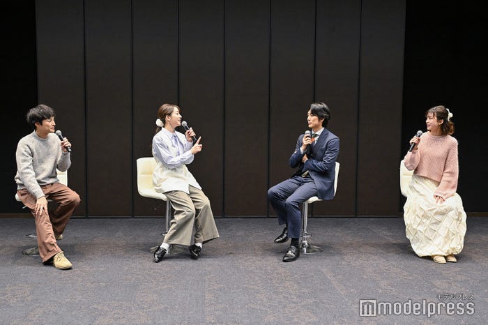 木村了、足立梨花、平岡祐太、中田青渚(C)モデルプレス