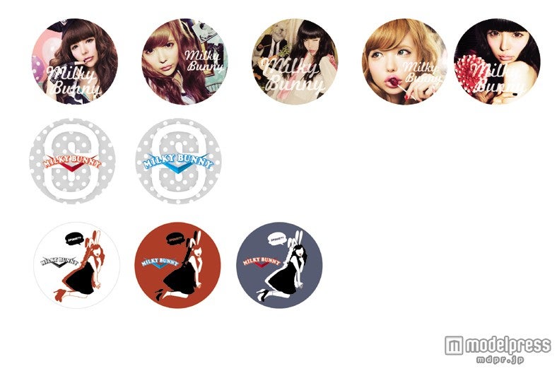 ワンマンライブ「Milky Bunny Summer LIVE 2013～スピンズがとまらない～」のグッズ