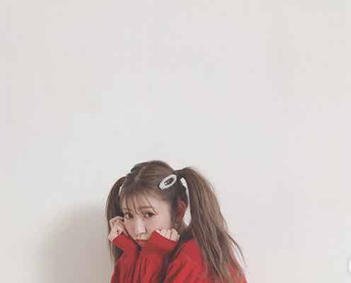 NMB48吉田朱里、ツインテール姿で美脚披露「憧れる」「脚長すぎ」と絶賛の声
