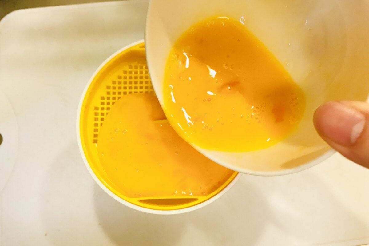 カップヌードル茶碗蒸し