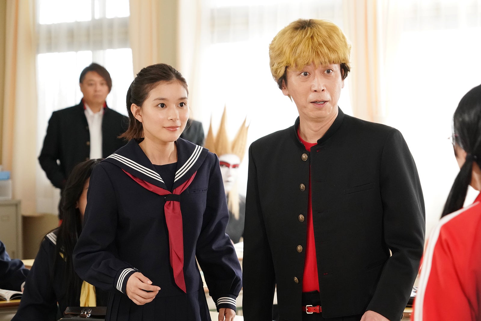 芳根京子、後藤輝基 （C）日本テレビ