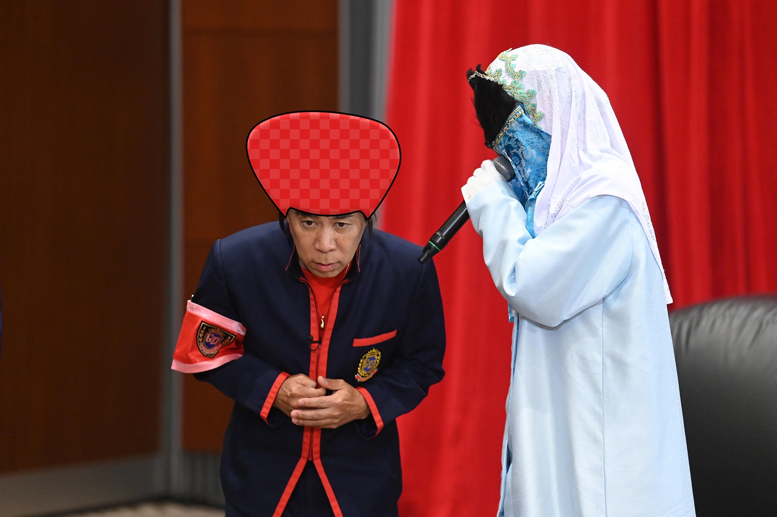 岡村隆史、新メンバー「ぐるナイ ゴチ新メンバー発表！2時間SP」より（C）日本テレビ